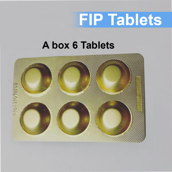 FIP Oral Capsules for Cats – 6 Tablets (4kg Dose)