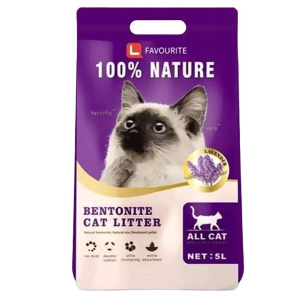 Cat Litter Bentonite 5 litter